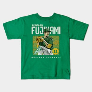 Shintaro Fujinami Oakland Poster Kids T-Shirt